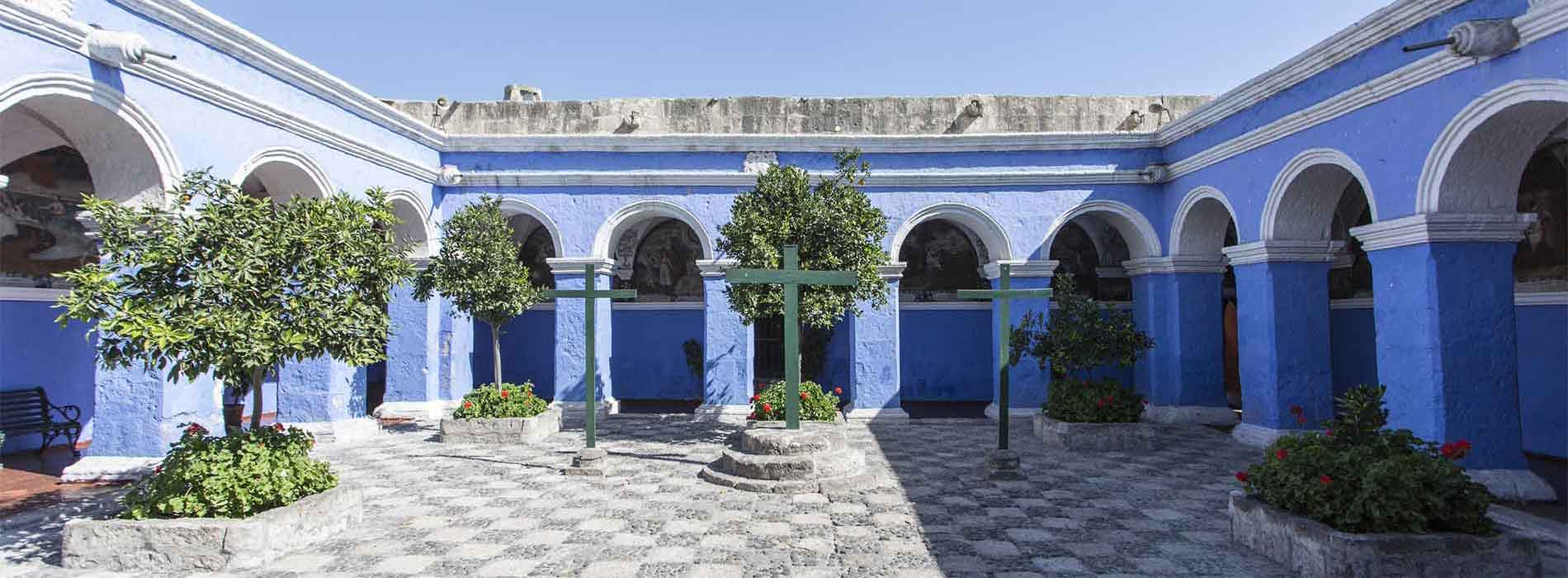 Santa Catalina Monastery in Arequipa Peru