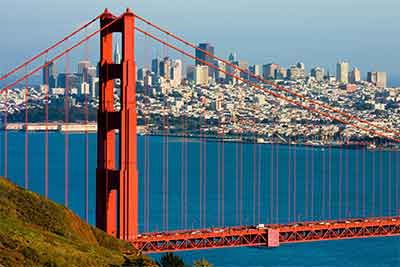 Golden Gate Bridge in San Francisco