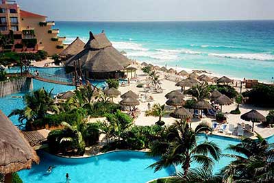 Beach resort in Yucatán Mexico
